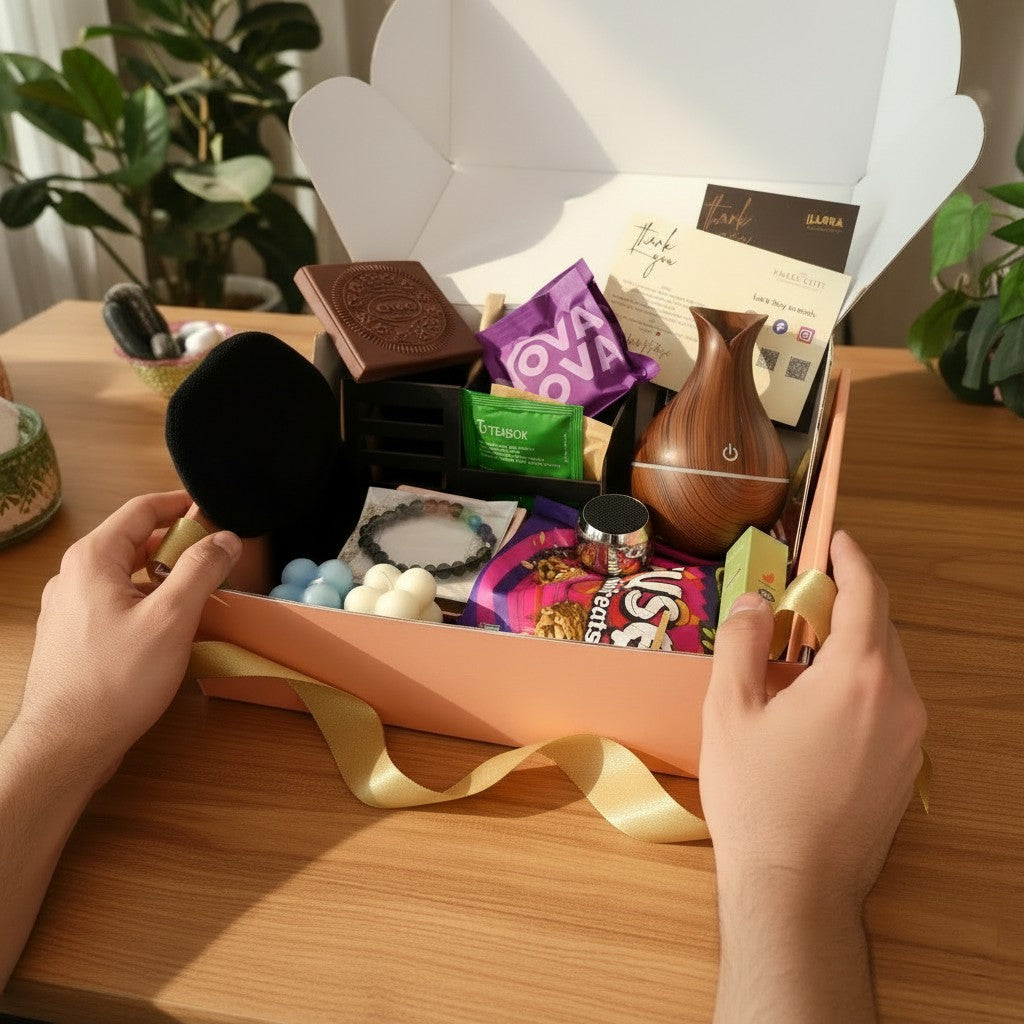 Unboxing the Mindful Momentum Wellness & Productivity Gift Hamper for Men