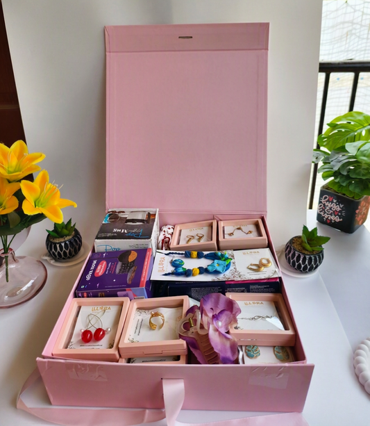 Pretty Pinterest Princess Glam Hamper for Women & Girls in a luxury hamper box